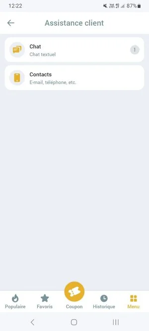 Assistance aux joueurs sur Melbet mobile